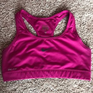 Beautiful Magenta Nike Sports Bra